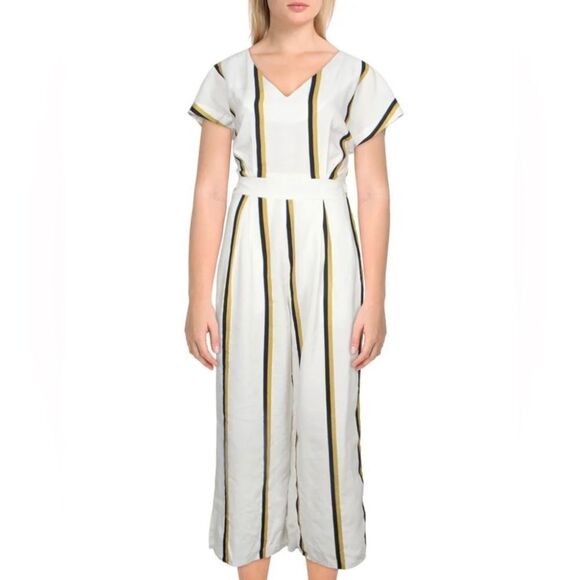 SANCIA MARYSA Women’s Medium V-Neck‎ Jumpsuit - Picture 1 of 5
